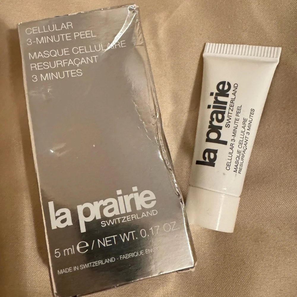 La Prairie Cellular 3-Minute Peel - Switzerland Skincare - New in Box Luxe Brand